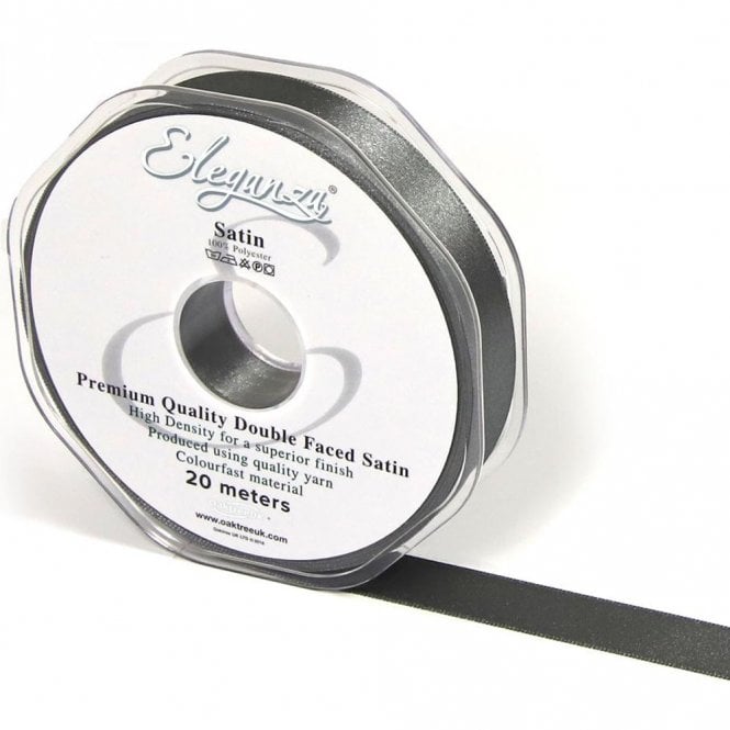 Eleganza Double Faced Satin Graphite No.91