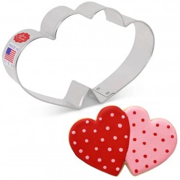 Double Heart Cookie Cutter – Twice the Love, Twice the Fun