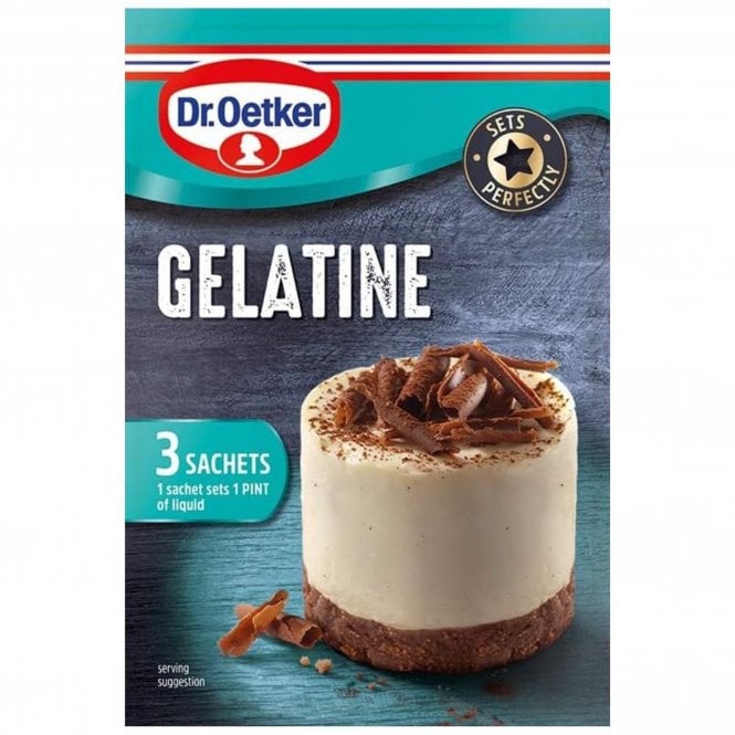 Dr. Oetker Powdered Gelatine - 3 × 12g Sachets