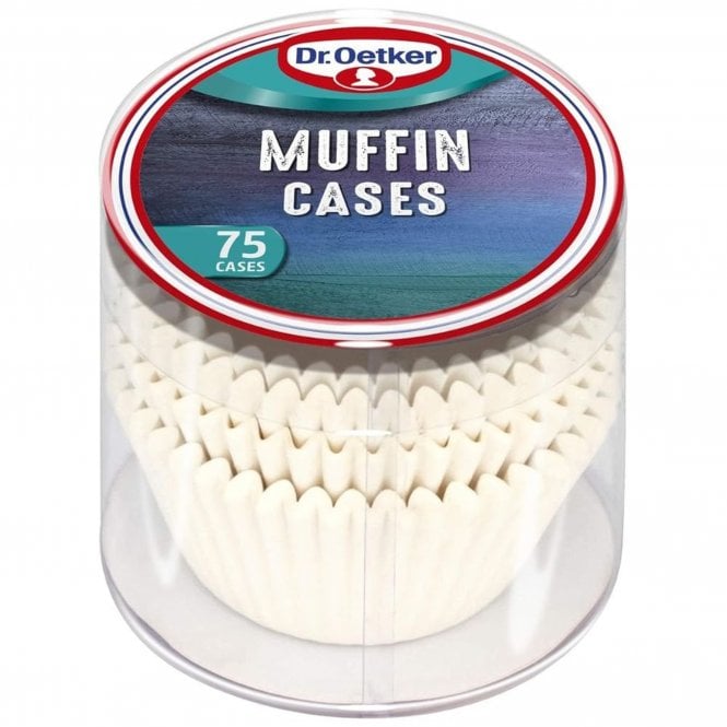 Dr. Oetker White Muffin Cases - Pack of 75