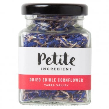 Dried Organic Edible Cornflower Blue (Jar)