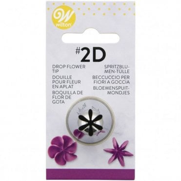 Drop Flower Decorating Tip - #2D