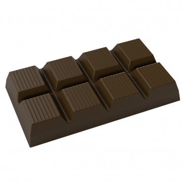 Dubai Style Elegance: Square Polycarbonate Chocolate Mould - Multi-Cavity Mould