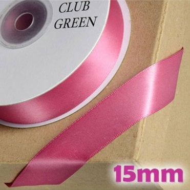 Dusky Pink Satin Ribbon 15mmx25m