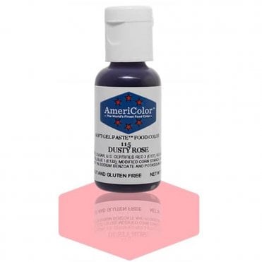 Dusty Rose - Soft Gel Paste Food/Icing/Buttercream Colouring