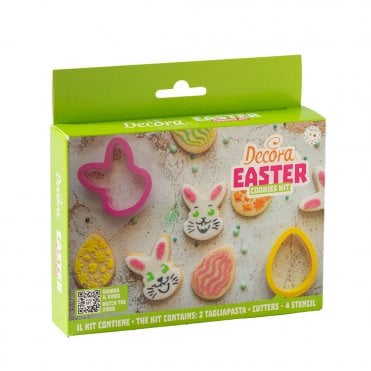 Easter Wonderland Cookie Cutter & Stencil Kit – Hop Into Sweet Baking Fun!