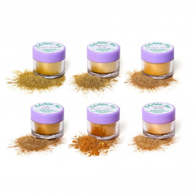 Edable Art Purple Caps - Luxury Lustre Dusting Colour