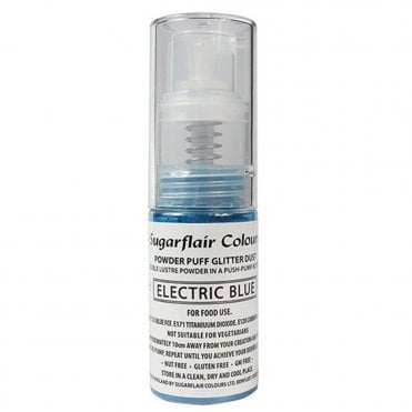 Electric Blue - Edible Lustre Powder Spray 10g