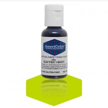 Electric Green - Soft Gel Paste Food/Icing/Buttercream Colouring