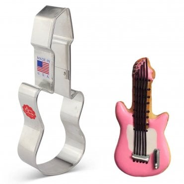 Electric Guitar Cookie Cutter – Rock Your Treats!