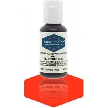 Electric Red - Soft Gel Paste Food/Icing/Buttercream Colouring