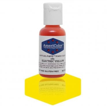 Electric Yellow - Soft Gel Paste Food/Icing/Buttercream Colouring
