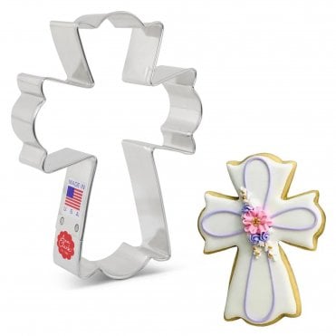 Elegant Cross Cookie Cutter – A Symbol of Sweetness