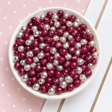Elegant Silver Bordeaux – 7mm - 80g