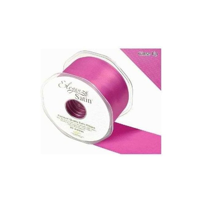 Eleganza Cerise - Double Faced Satin Ribbon