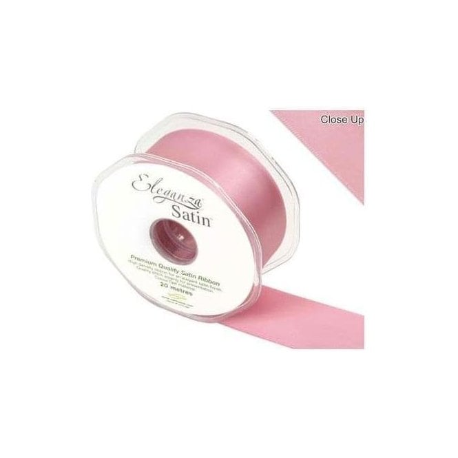Eleganza Classic Pink - Double Faced Satin Ribbon