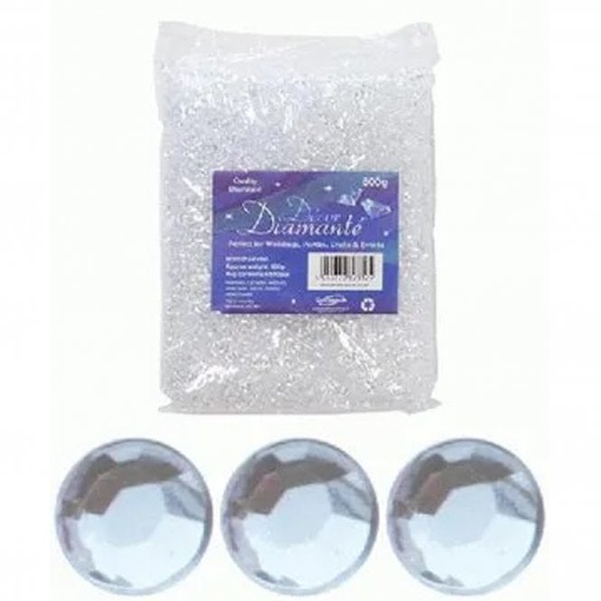 Eleganza Clear - 6mm Décor Diamante Diamonds - 500g 