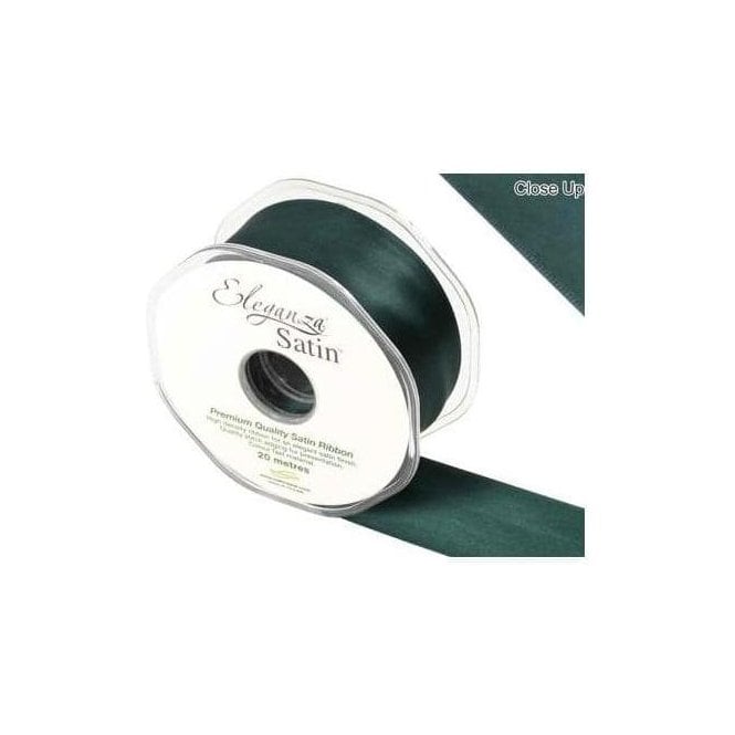 Eleganza Green - Double Faced Satin Ribbon