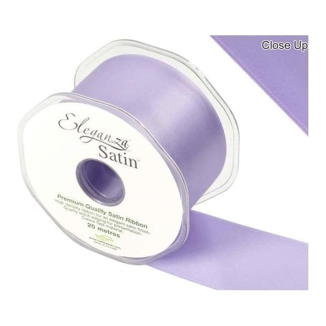 Eleganza Lavender - Double Faced Satin Ribbon