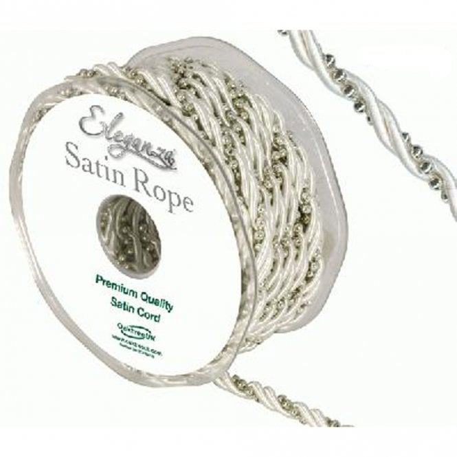Eleganza Pearl Ivory - 5.5mm Satin Rope 10m