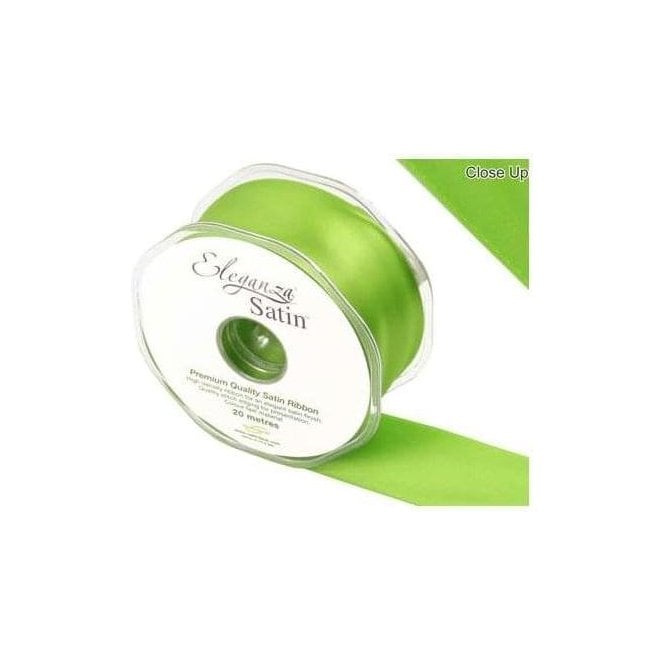 Eleganza Pistachio - Double Faced Satin Ribbon