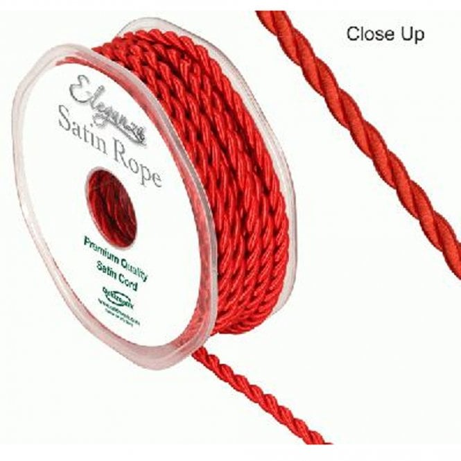 Eleganza Red - Satin Rope 10m