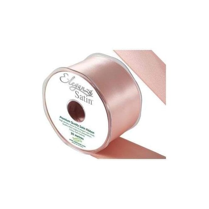 Eleganza Rose Gold - Double Faced Satin Ribbon