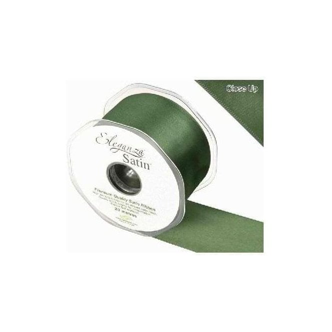 Eleganza Sage Green - Double Faced Satin Ribbon