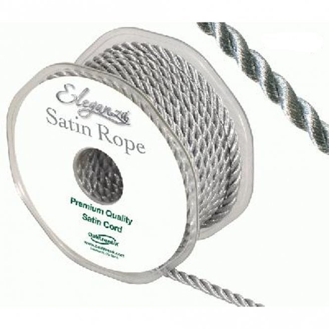 Eleganza Silver - 5.5mm Satin Rope 10m