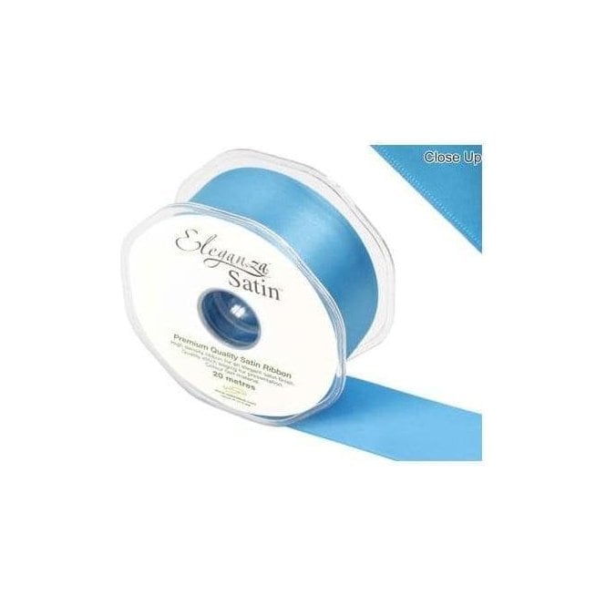 Eleganza Turquoise - Double Faced Satin Ribbon
