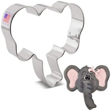 Elephant Face Cookie Cutter – Big, Bold, and Sweet