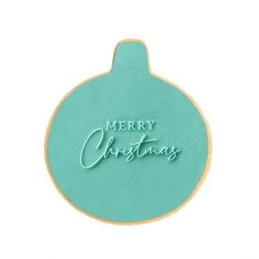 Embosser Stamp - Merry Christmas Style 1
