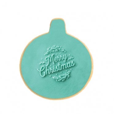Embosser Stamp - Merry Christmas Style 2
