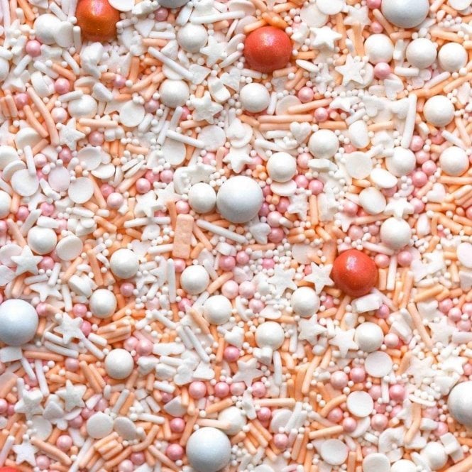 Fancy Sprinkles ROSE ALL DAY Decorative Sprinkle Medley 4oz/100g