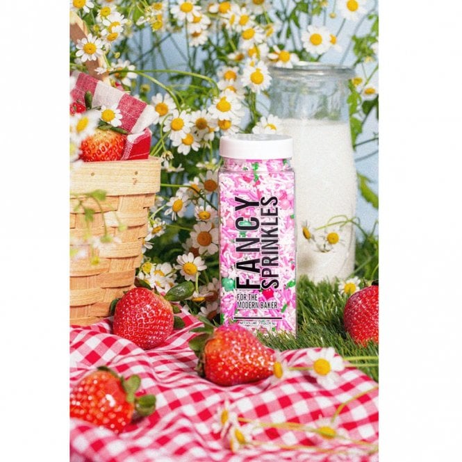Fancy Sprinkles Strawberry Fields Sprinkles 4oz