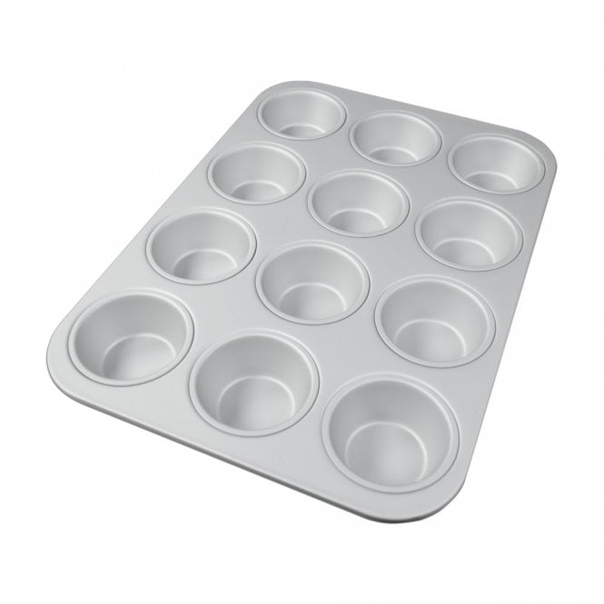 Fat Daddios Elite Grade Anodized Cupcake Pan - 12 Cup Capacity - Pro Series Quality