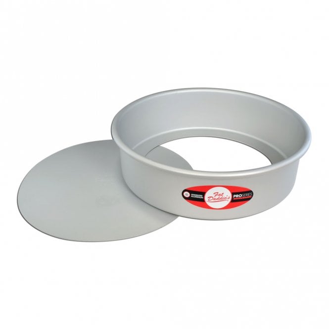 Fat Daddios Professional-grade Round Cake Tin with Easy-Release Removable Bottom for Exquisite Cheesecakes
