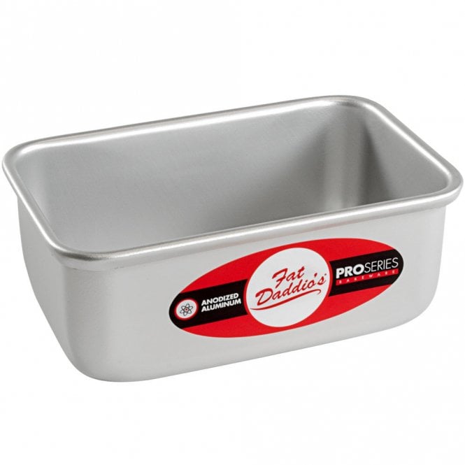 Fat Daddios Superior Bake Buddy: Anodized Aluminum Bread Pan - Perfect Size!