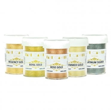 Faye Cahill Edible Lustre Dusting Metallic Food Colours 20ml 