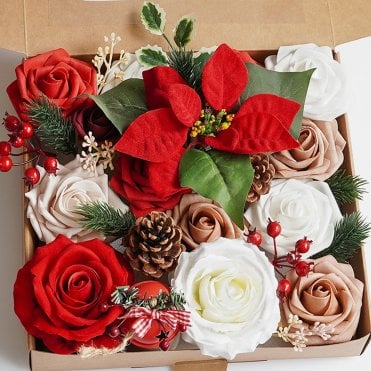 Festive Cheer - DIY Faux Flower Box Set