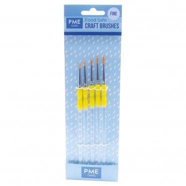 Fine Craft Brush Set - Set of 5 Brushes (Set 5)
