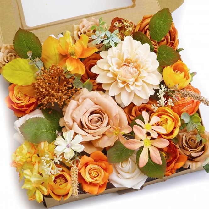 Fleur Maison The Setting Sun Is Orange DIY Faux Flower Box Set