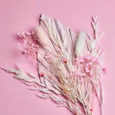Cotton Candy Fleur Cake Topper