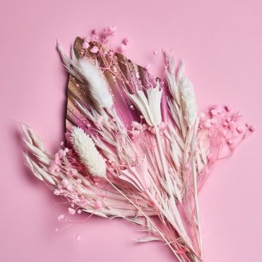 Flamingo Fleur Cake Topper
