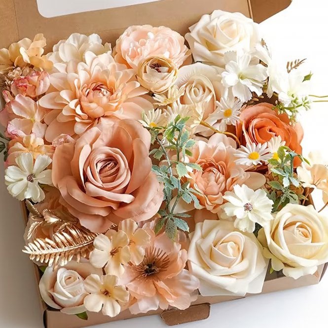 Fleur Maison Sunset Champagne - DIY Faux Flower Box Set