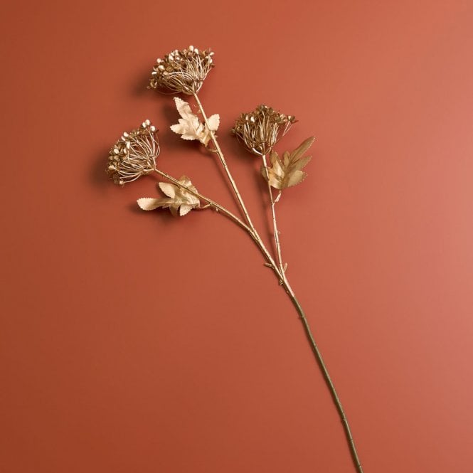 Fleur Maison Vintage Gold Hydrangea