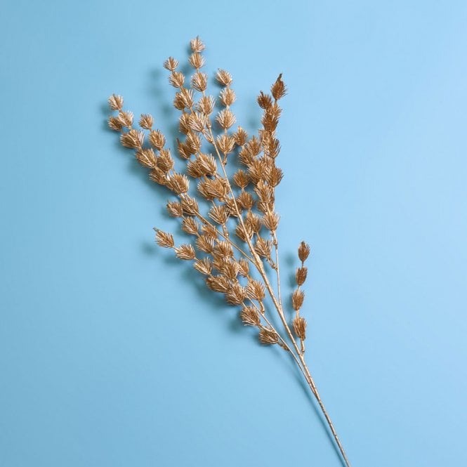 Fleur Maison Vintage Gold Lantern Grass