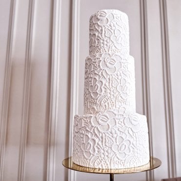 Florentine Heirloom Lace Rolling Pin 9"