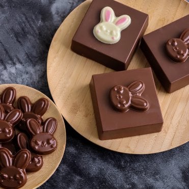 Fluffy Bunny Indulgence: Simple Chocolate Mould