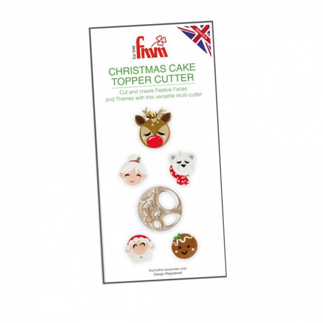 FMM Sugarcraft Christmas Cake Topper Cutter - FMM